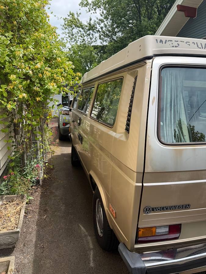 Used 1985 Volkswagen Vanagon Gl Westfalia Full Camper Pop-Top