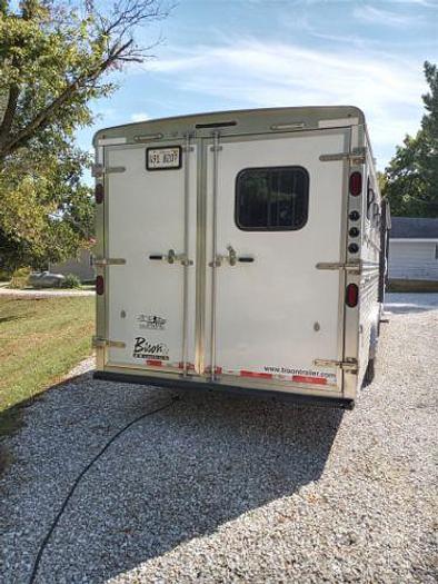 Used 2016 Bison Premier 4 Horse Trailer with Living Quarters
