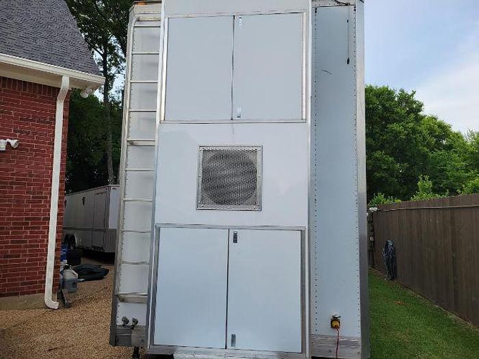 Used 2015 Motorsports Aluminum 3 Car Trailer