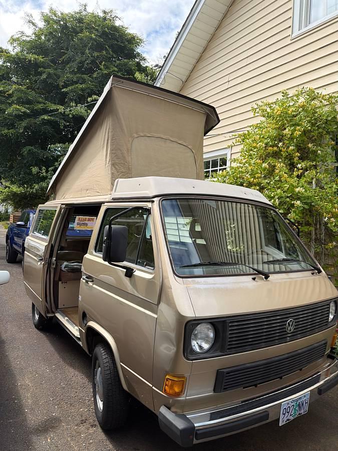 Used 1985 Volkswagen Vanagon Gl Westfalia Full Camper Pop-Top