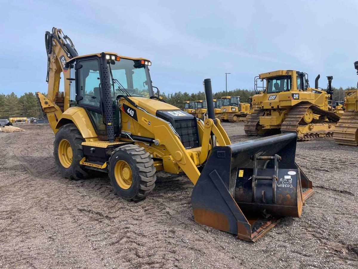 Used 2019 Caterpillar 440 Extended Backhoe Loader