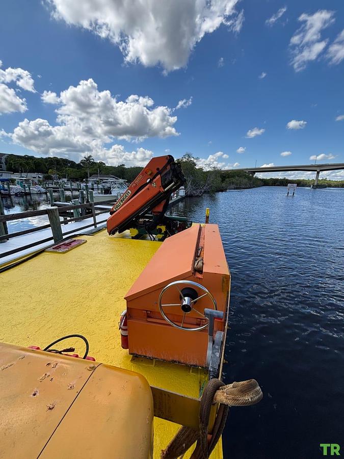 Used 2019 Custom Barge 30'X14'X3' Steel Barge