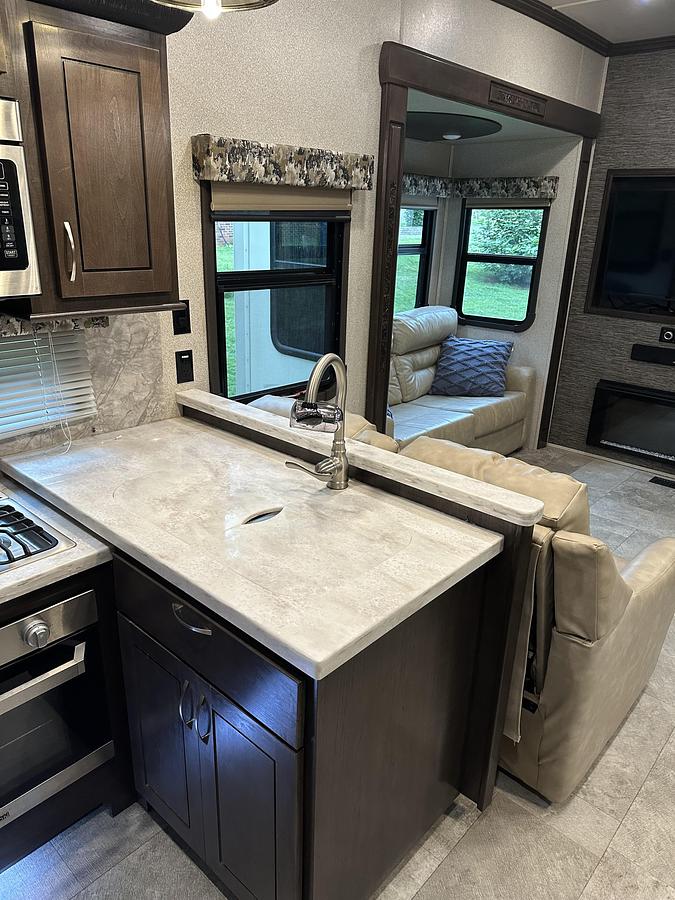 Used 2020 Forest River Cedar Creek Hathaway 38DBRK