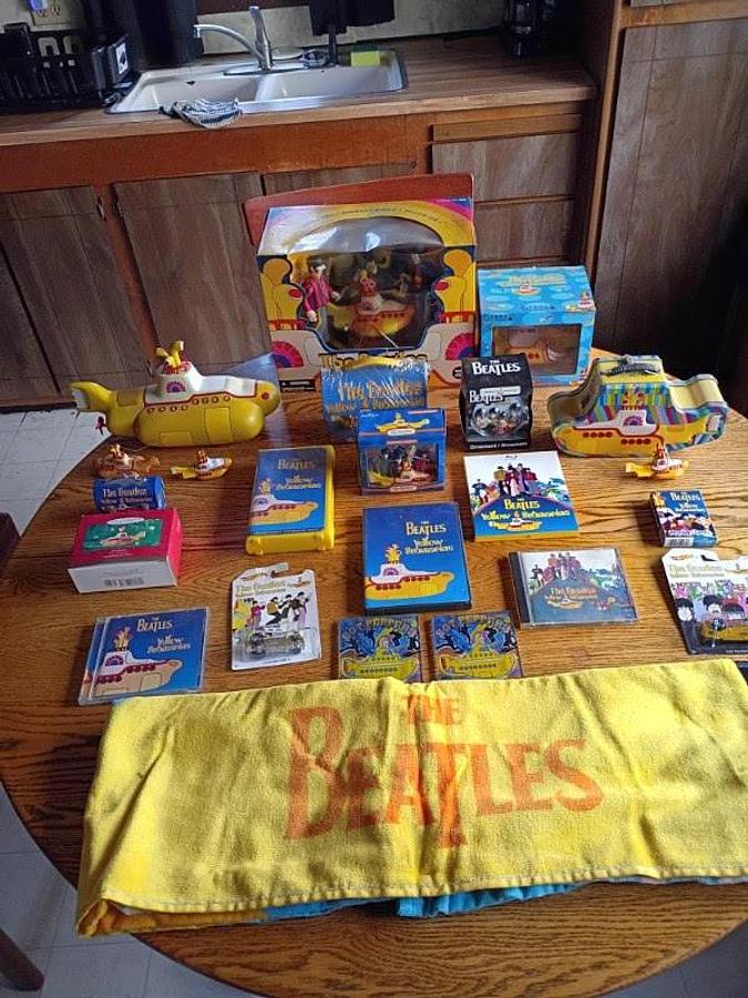 Used 1960s Beatles Memorabilia Collection