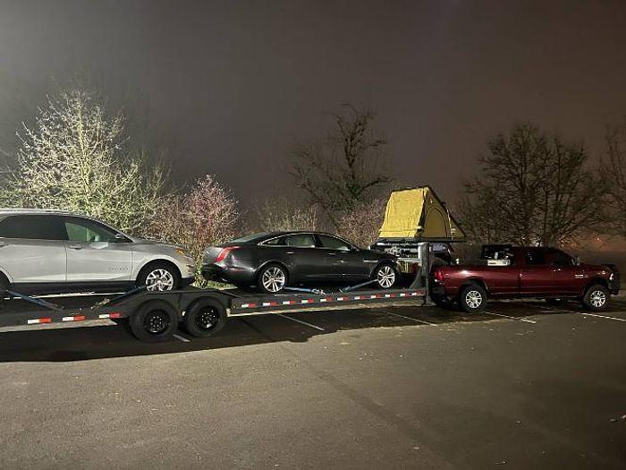 Used 2022 Load Trail Two Car Trailer