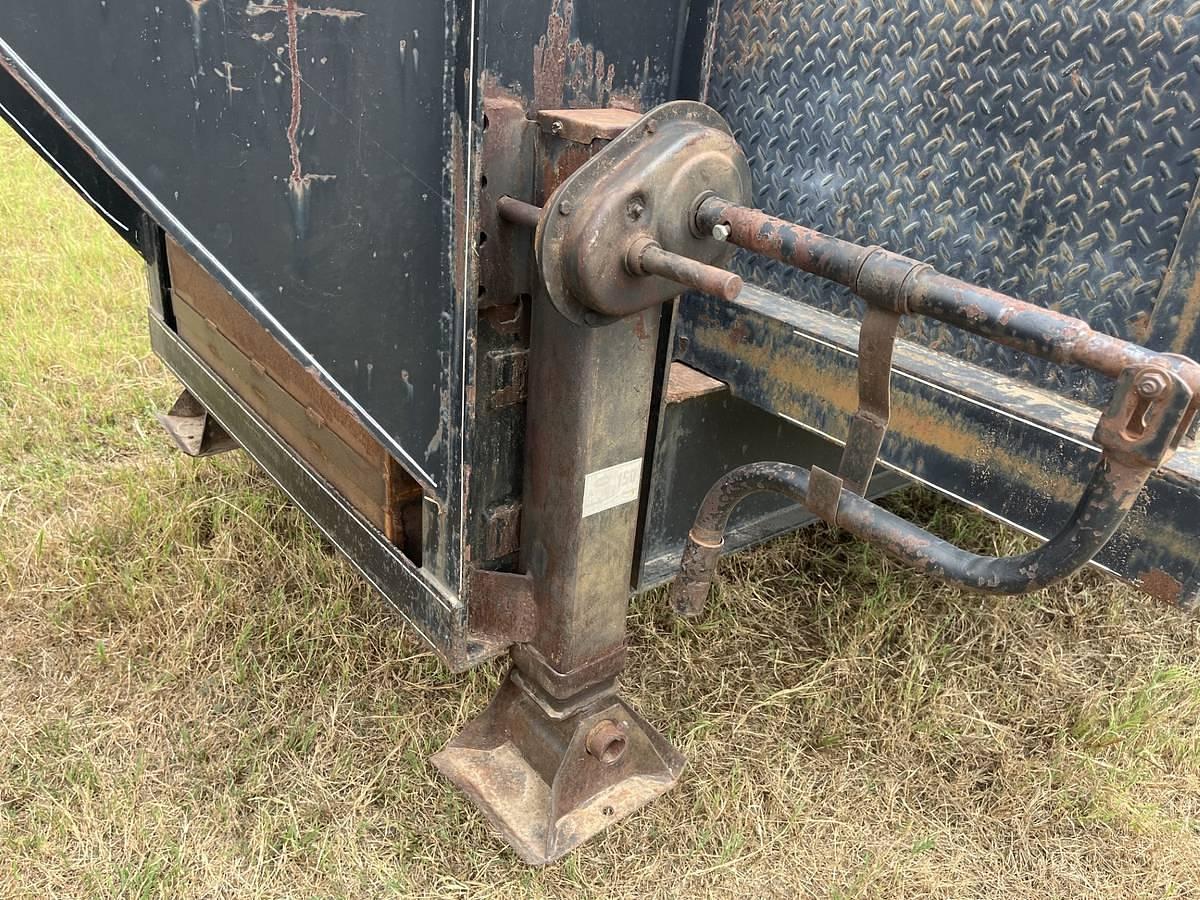 Used Texas Goosenecks 16' Heavy-Duty Dump Trailer – 4' Sides – Tandem 12,000-Lb Dexter Axles