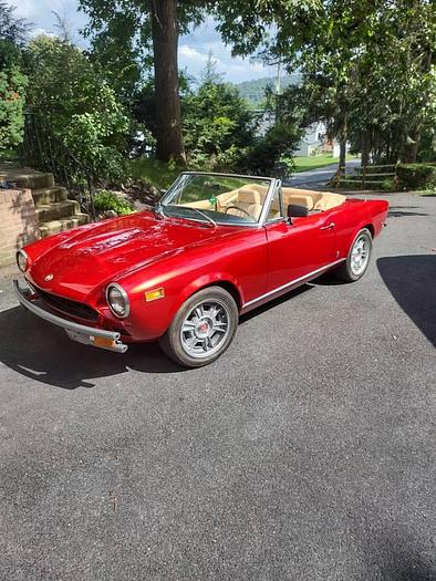 Used 1978 Fiat 124 Spider Convertible