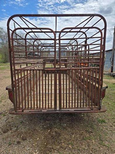 Used 1973 Gooseneck 20 ft Stock Trailer