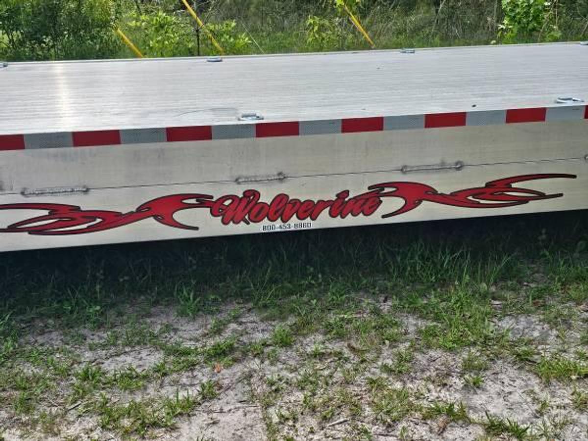 Used 2025 Wolverine 36' x 7' Car Hauler Trailer