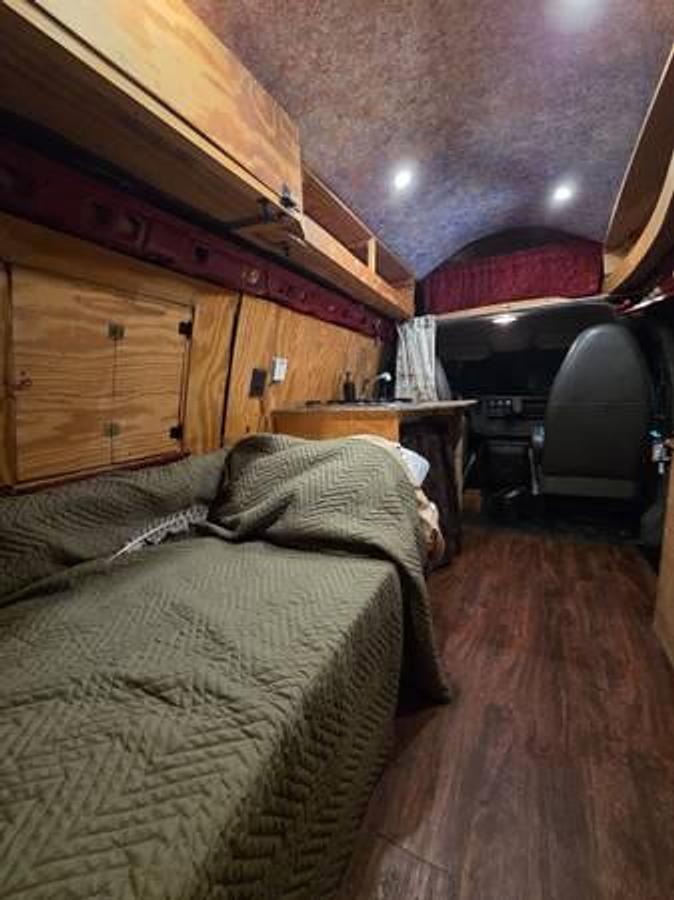Used 2010 GMC Savana 2500 Custom Camper Van – Solar, Lithium Battery, Full Van Build