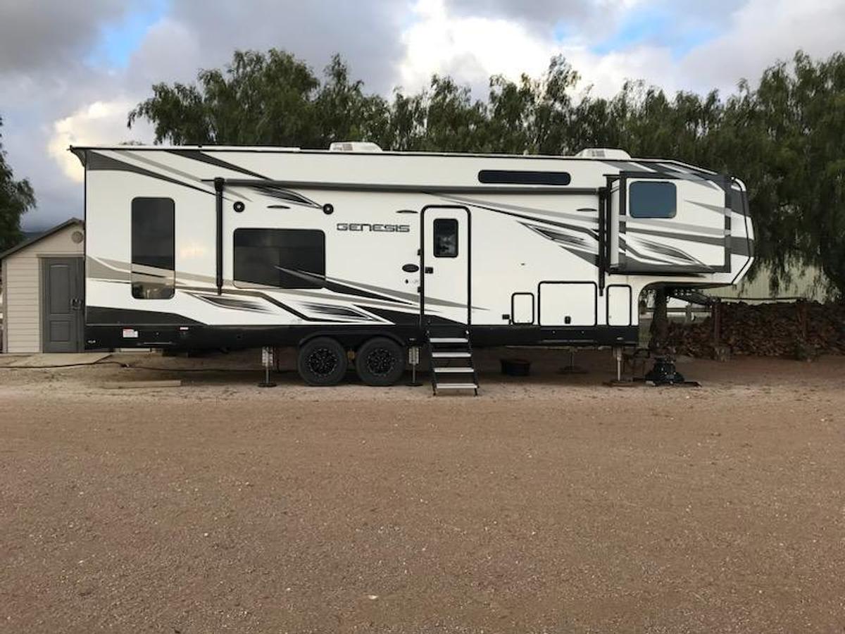 Used 2022 Genesis Supreme Limited Ed B34GSTS Toy Hauler