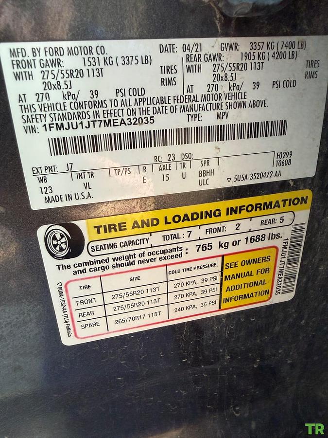 Used 2021 Ford Expedition XLT