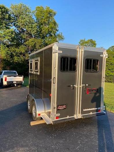 Used 2022 Frontier Horse Slant Trailer
