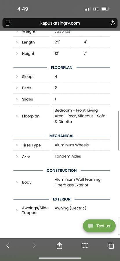 Used 2024 Keystone Cougar Sport 2400RE