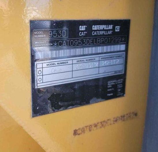 Used 2012 CATERPILLAR 953D