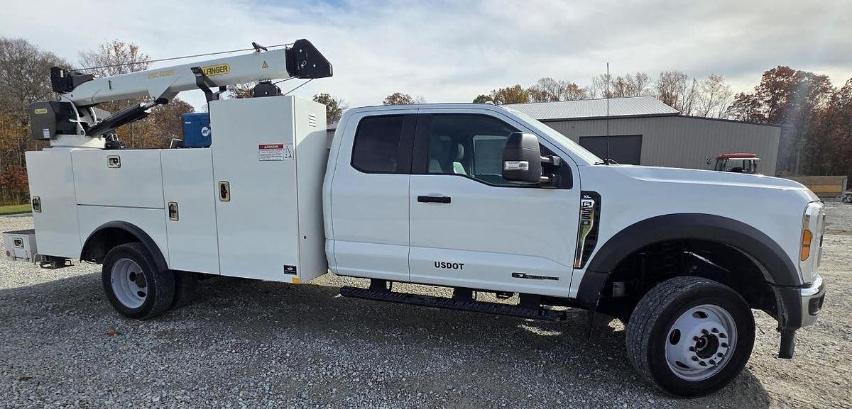 Used 2024 Ford F550 Crane Truck