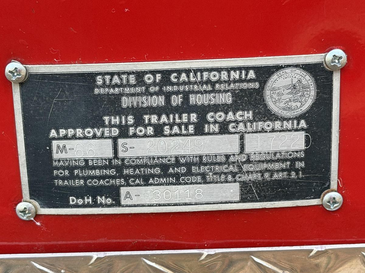 Used 1963 Shasta Canned Ham