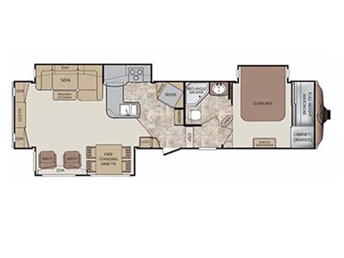 Used 2012 Keystone Cougar 327RES