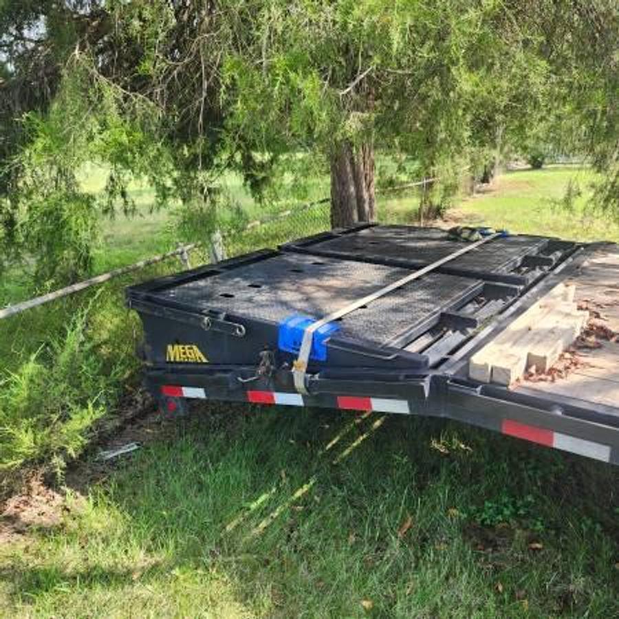 Used 2025 Big Tex 25GN 40' Gooseneck Equipment Trailer