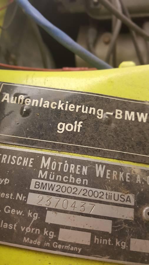 Used 1976 Bmw Model 2002