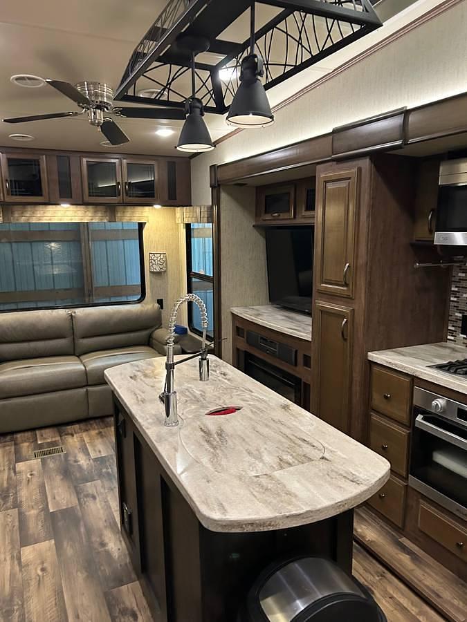 Used 2019 Forest River Sandpiper 357RE Fifth Wheel