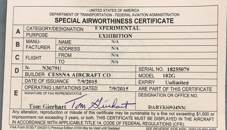 Used 1963 Cessna 185