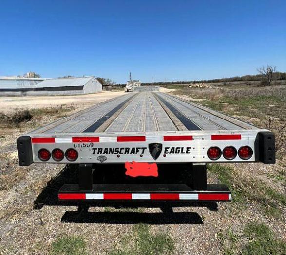 Used 2023 Transcraft Platform Trailer