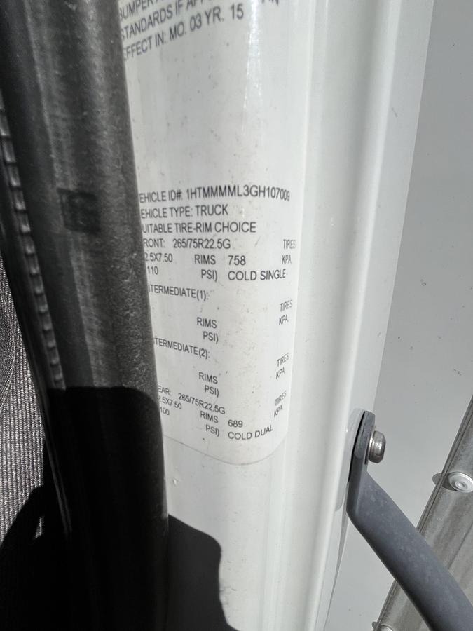 Used 2016 International 4300 Box Truck