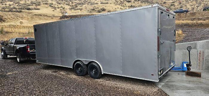 Used 2022 Powerline 24 ft Cargo Trailer V nose