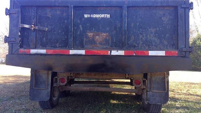 Used 2000 14 ft Gooseneck Dump Trailer