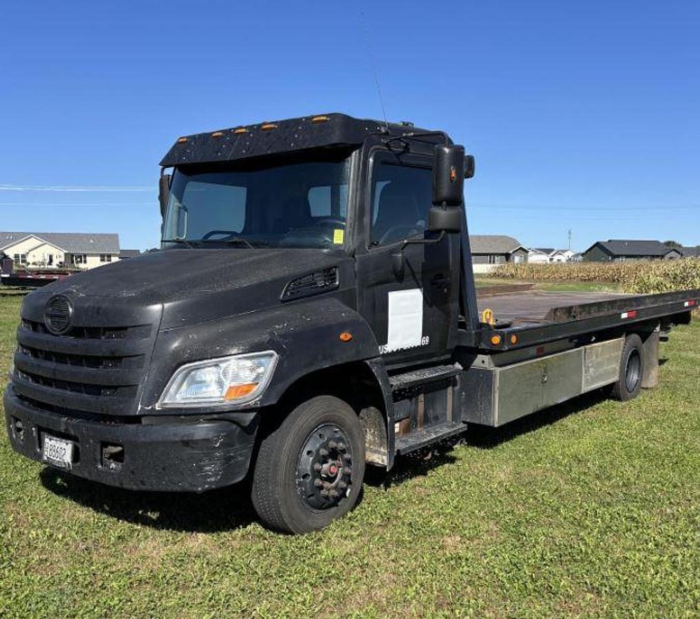 Used 2016 Hino 258ALP Rollback Tow Truck