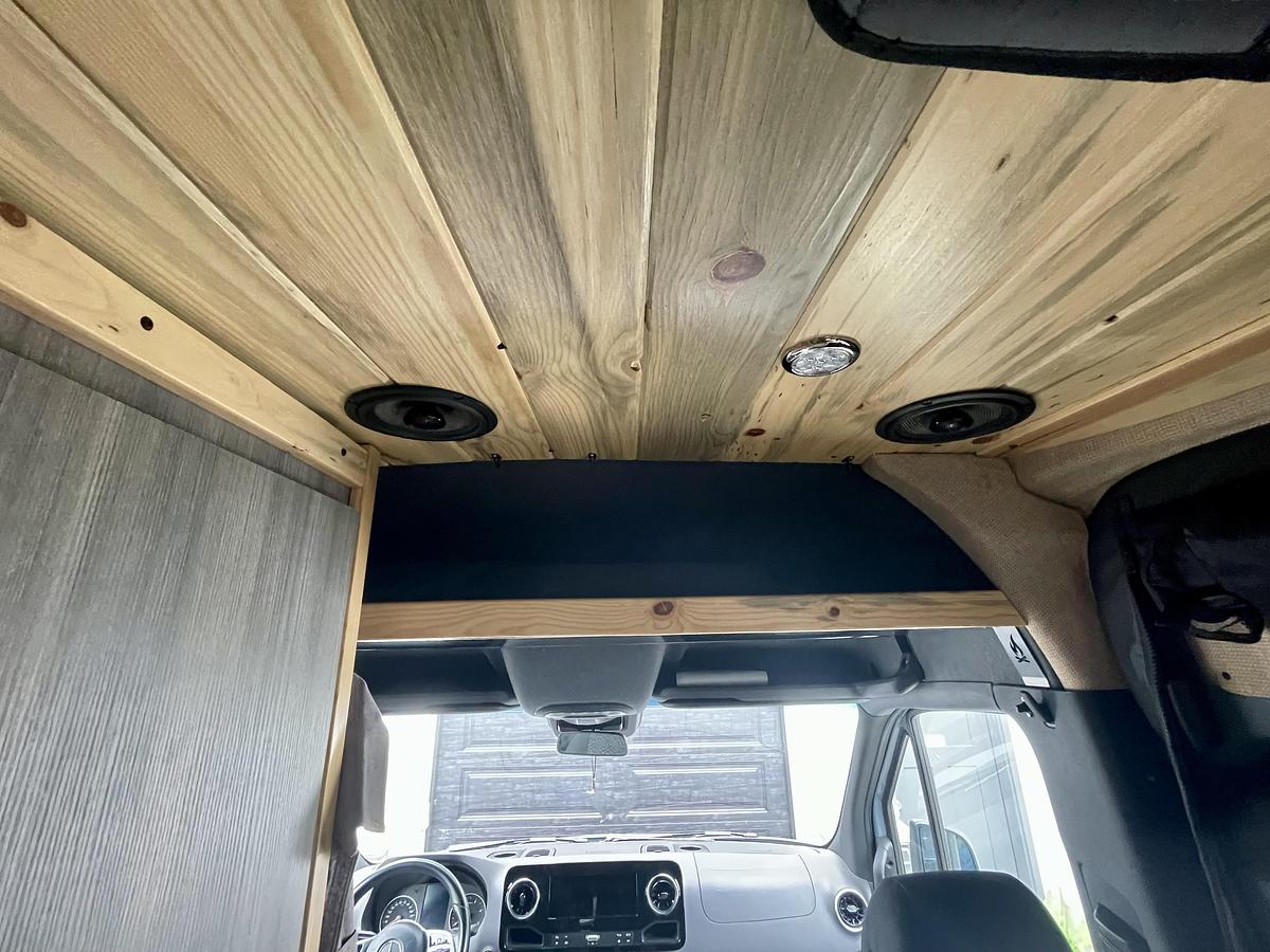 Used 2023 Mercedes-Benz Sprinter 144" Wheelbase High-Roof Complete Custom Built By Colorado Camper Van