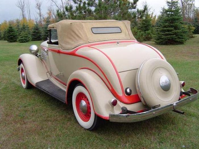 Used 1934 Chrysler CA Convertible Rumble Seat Coupe