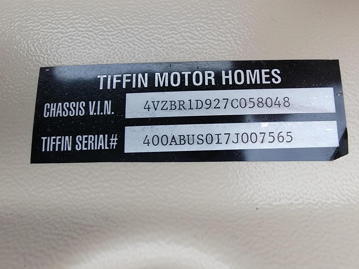 Used 2007 Tiffin Motorhomes Allegro Bus 40QSP Class A Motorhome