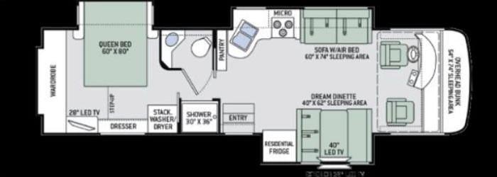 Used 2016 Thor Motor Coach Palazzo 33.4