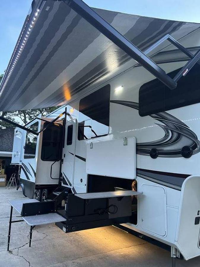 Used 2022 Grand Design Solitude 390RK Fifth Wheel