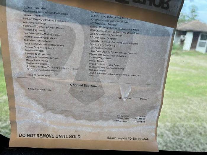 Used 2021 Thor Motor Coach Magnitude BH35