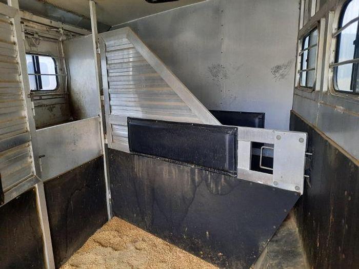 Used 1997 Freightliner FL50 3126 Cat Engine & 1998 4 horse hart QL trailer