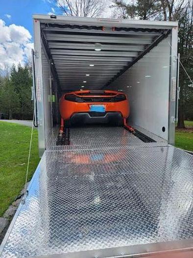 Used 2024 Durabull Elite Enclosed Car Trailer