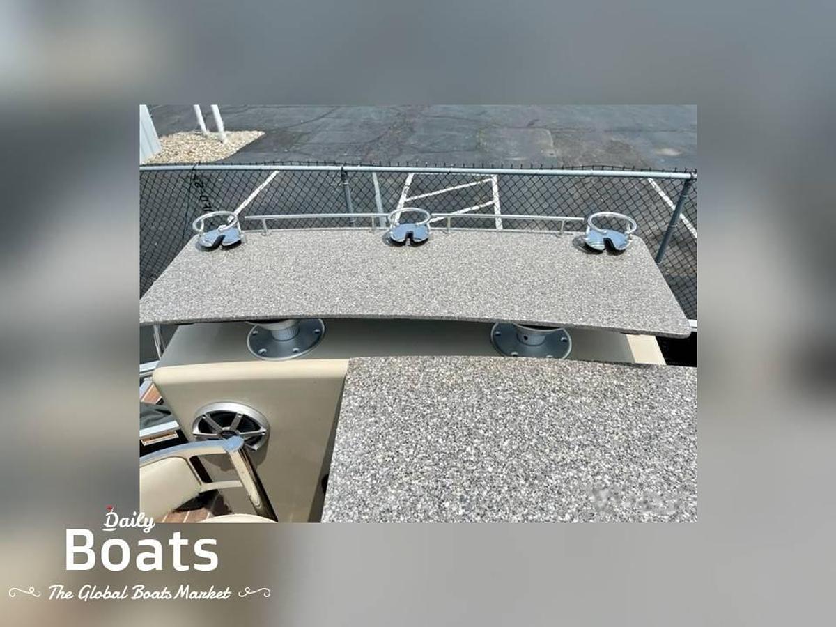 Used 2020 Aqua Patio Tritoon Boat