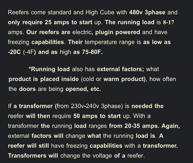 Used 40ft Reefer Container