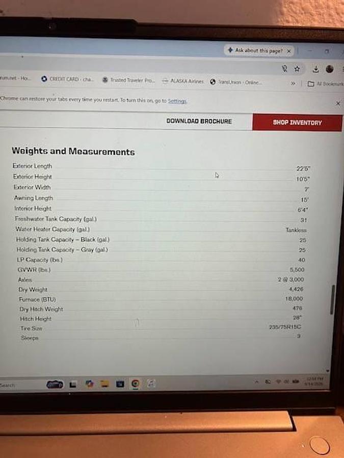 Used 2023 Winnebago Micro Minnie 2108DS Travel Trailer