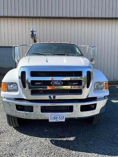 Used 2011 Ford Super Duty F-750 Straight Frame Crane Truck
