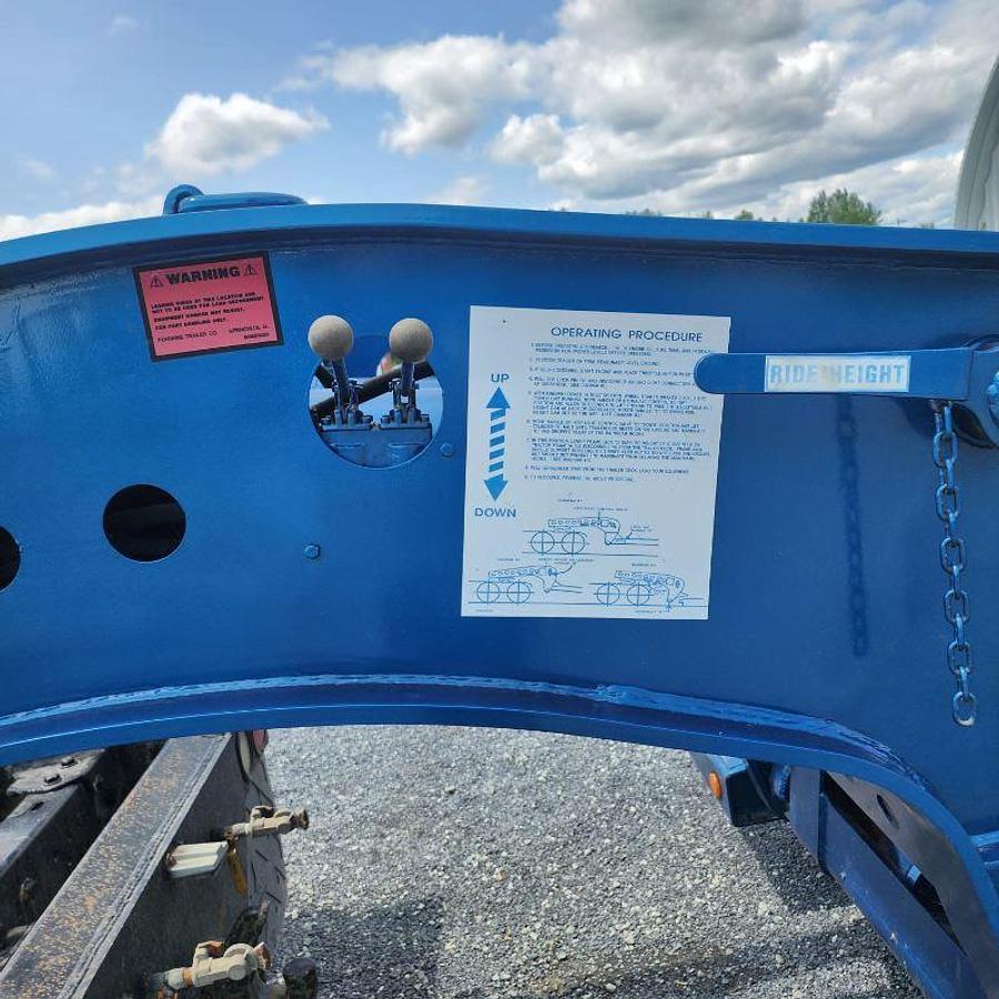 Used 1999 Fontaine T865 DSR Lowboy Trailer