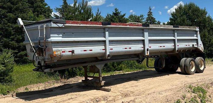 Used 1990 Lufkin End Dump Trailer