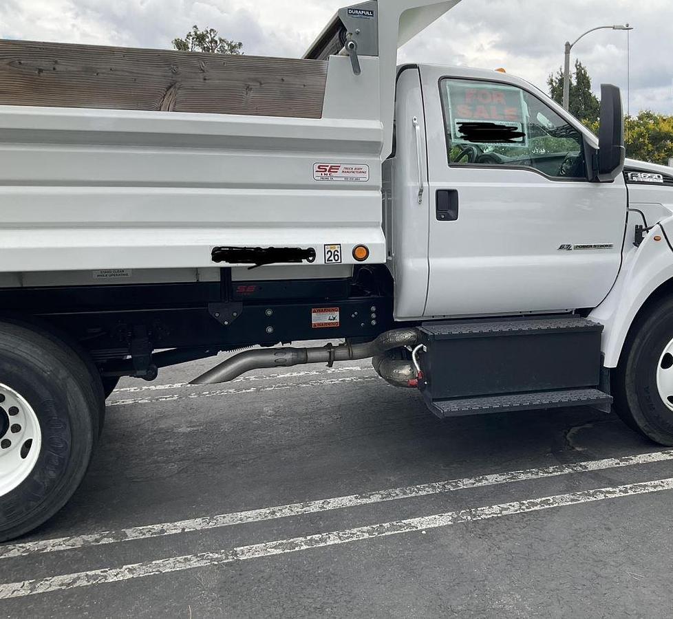 Used 2021 Ford F650 Dump Truck