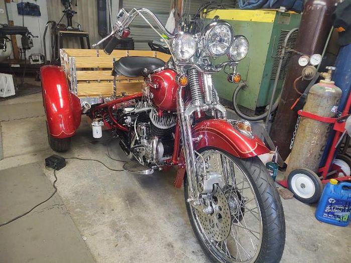 Used 1970 Harley Davidson PD 54CID Meter Maid Servicar