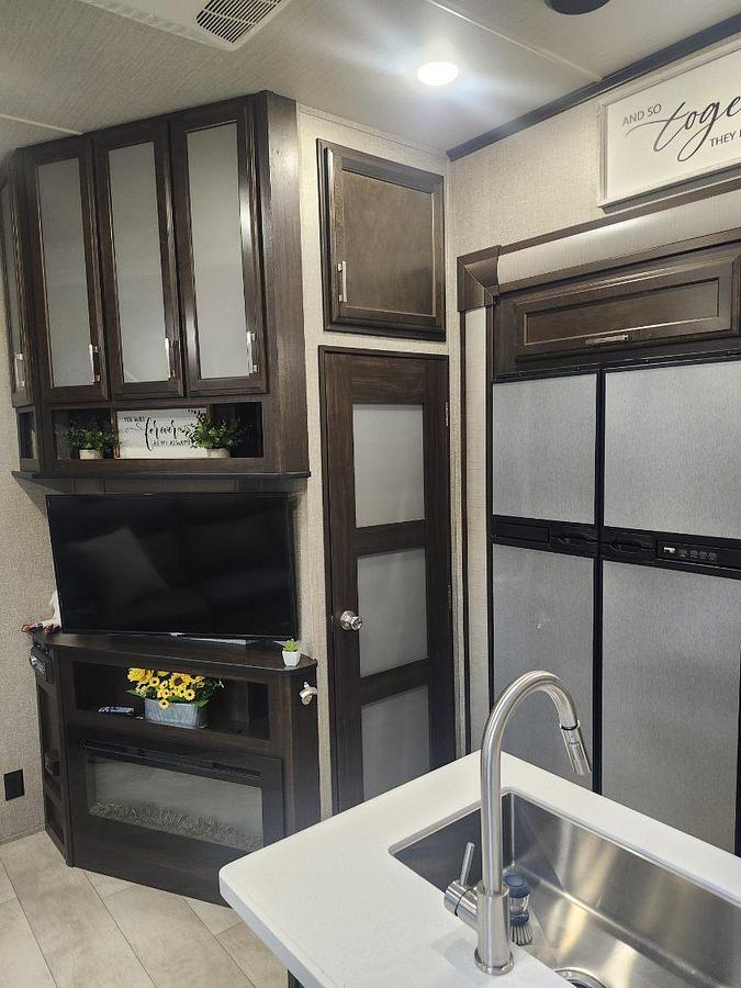 Used 2020 Grand Design Momentum G-Class 350G Fifth Wheel Toy Hauler