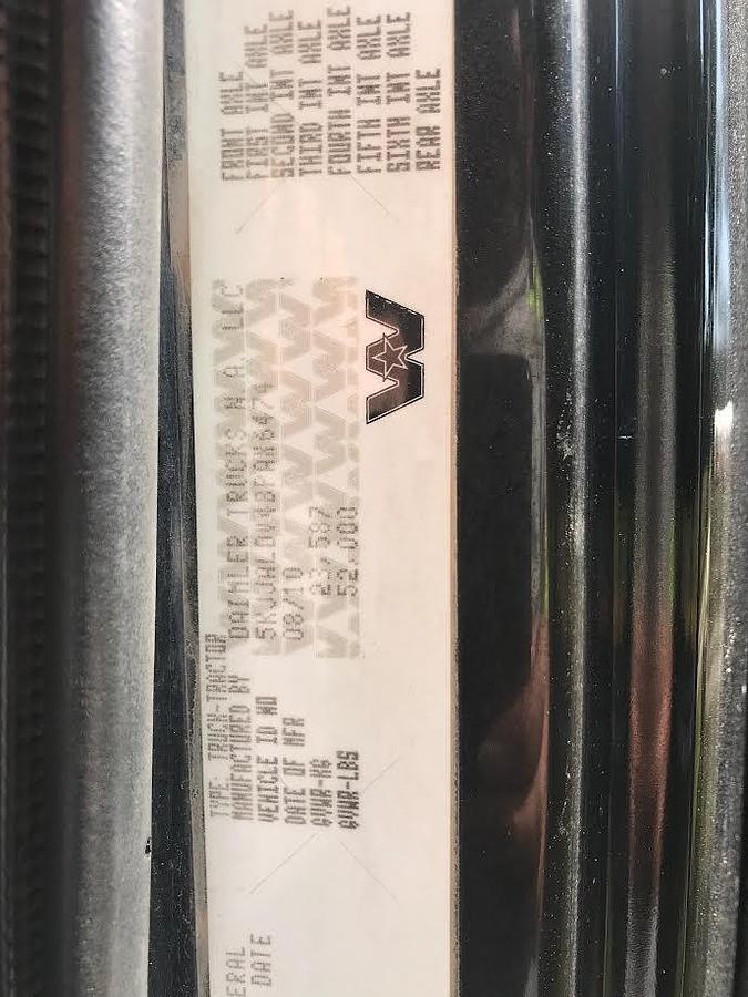 Used 2011 Western Star DD13 Deleted with 2021 Coras End Dump