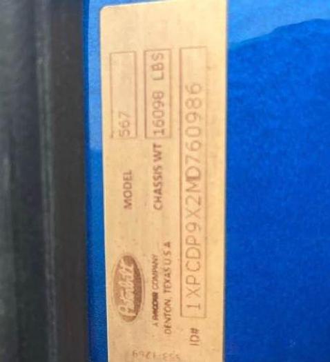 Used 2021 Peterbilt 567